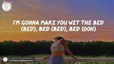 Wet the Bed- Chris Brown music with lyrics -CTTO