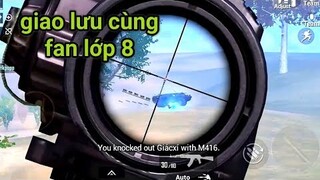 PUBG Mobile - Giao Lưu Cùng Cặp Đôi Nam Nữ Lớp 8 Dễ Thương | Giao Tranh Bo Cuối Cực Hay