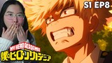 Bakugo Is CRYING?!😱 | My Hero Academia - 1x8 Bakugo's Start Line - Reaction + Review