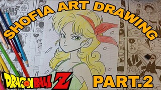 drawing anime dragon ball part.2