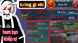 Vị Tướng Nữ Bí Ẩn Team Bạn Gặp Khiếp Sợ | Chat gg đầu hàng trận mới