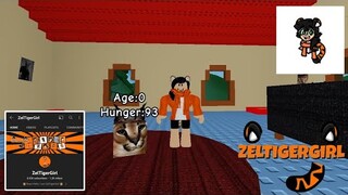 Zel plays raise a floppa for the first time (Roblox) + Art for myself and banner