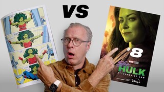 She-Hulk Episode 8 versus the original comics.