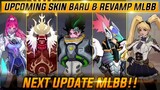 UPDATE !! BOCORAN SKIN TERBARU MLBB YANG AKAN DATANG | UPDATE HERO REVAMP - UPCOMING SKIN MLBB
