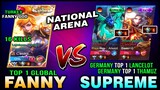 Former Top 1 Global Fanny Totally Carry His National Team vs. Germany Top 1 Supreme Lance & Thamuz