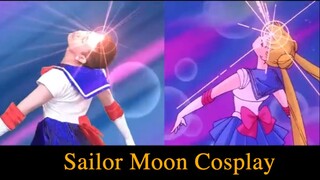 When a boy cos sailor moon girl XDDD