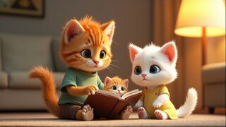 💕 Parenting Time with the Kid: Adorable Kitten Family Bonding! 💖