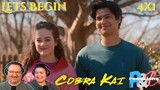 Cobra Kai 4x1 Couples Reaction! "Let's Begin"