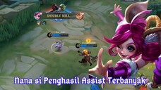 User Nana Penghasil Banyak Assist Kill - Mobile Legends