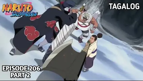 Naruto Shippuden Episode 206 Part 2 Tagalog dub | Reaction