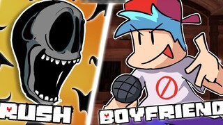 DOORS RUSH vs FNF ตัวอย่างภาพเคลื่อนไหว [FNF และ ROBLOX DOORS]