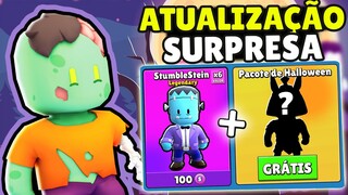 CHEGOU NOVA ATUALIZAÇÃO + SKINS DE HALLOWEEN GRÁTIS E MUITO MAIS | Stumble Guys