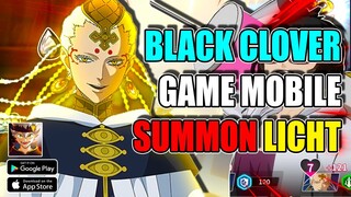 NEw Licht Game Black Clover Mobile Full Gacha/Summon Review Raja Critical TerPEDIH - Ada Fana