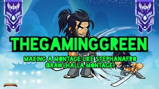 Making a montage like Stephanafro Brawlhalla Montage