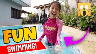 Having Fun Swimming at Villa Fontana Hill 🏊‍♀️ | Amazing Zia