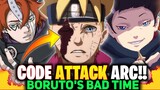 code attack arc!! boruto will get scar soon!!