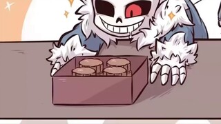 ขนมไหว้พระจันทร์นอนหลับ? - - - "undertale-manga" (ตลก) (รายวัน)