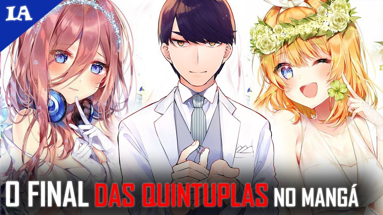 NOVO ANIME DAS QUINTUPLAS! - Gotoubun no Hanayome 