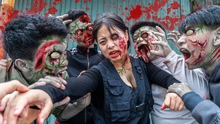 Zombie Escape POV: Rescue Crush Escape From Zombie Experiment (The Walking Dead)| My Crush is Zombie