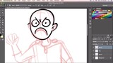 Bad-ime Drawing with Artist Dean Rankine - One Punch Man | Part 2