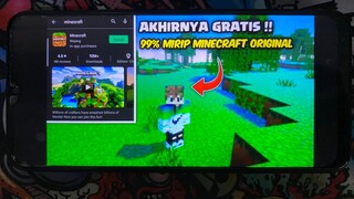 GW MENEMUKAN MINECRAFT GRATIS DI PLAYSTORE !!