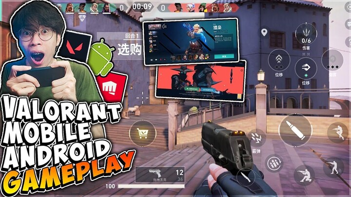 Valorant Mobile Android Gameplay Official Alpha Test Resmi Dari Riot Games di Cina 2022