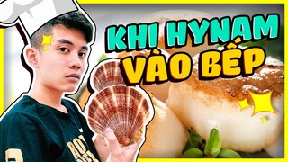 Sò Điệp Nhật áp chảo | Khi đàn ông vào bếp !!! | HyNam TV