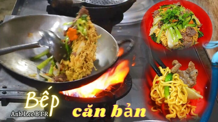 Anh Lee BTR | Cách làm Mỳ Xào Bò cực kỳ hấp dẫn, hướng dẫn các pha sốt và xào Mỳ đúng cách như quán