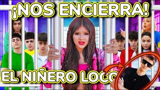 😡 EL NIÑERO LOCO me  ENCIERRA con MIS VECINOS 😭 *muy fuerte*