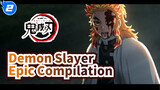 The Battle Of Mugen Train, The Never-Ending Dream - Flame Hashira VS Akaza Demon Slayer_2