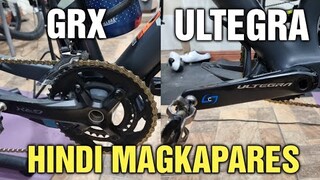 I use Ultegra Stages power meter on a GRX Crank