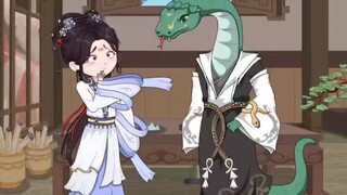 成亲四年，我才发现夫君居然是个蛇人。于是，我将他赶出房门