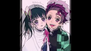 Kanao x Taniro 💚💜 💖 #shorts #edit #demonslayer