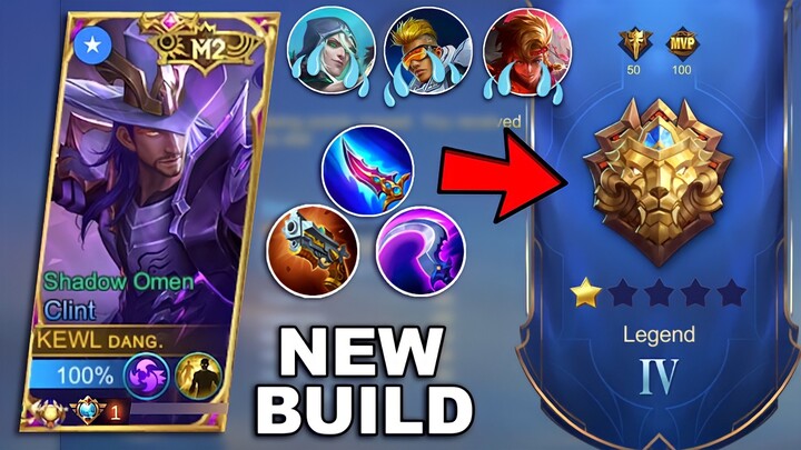 NEW SEASON!! NEW CLINT BEST TRUE DAMAGE BUILD!🔥 CLINT USERS MUST TRY THIS!! | MLBB