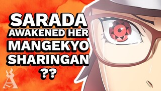 Sarada Awakens Her Mangekyo Sharingan?