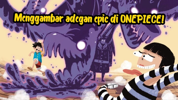 Menggambar adegan epic di Onepiece! #BstationTalentHunt5