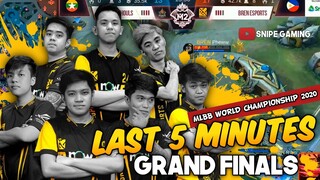 THE LAST 5 MINUTES OF M2 GRAND FINALS | MLBB WORLD CHAMPIONSHIP