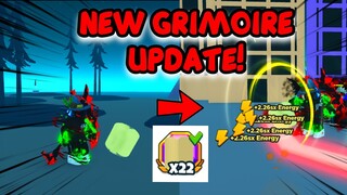 NEW GRIMOIRES Update + Got MYTHICAL GRIMOIRE!! | Anime Punching Simulator Roblox