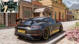 1000HP Porsche 718 Cayman GT4 RS - Forza Horizon 5 | Thrustmaster T300RS gameplay