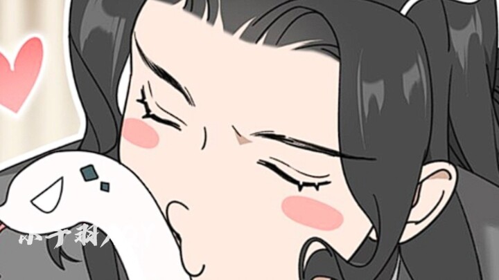 นักบวชลัทธิเต๋าฝึกสมาธิกับงูตัวน้อย และบังเอิญเห็นเหตุการณ์ที่ทำให้ผู้คนหน้าแดงและหัวใจเต้นแรง