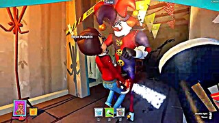 We Outplayed & Killed the Clown Neighbor as Bagger in Missing or Wanted *SECRET NEIGHBOR*