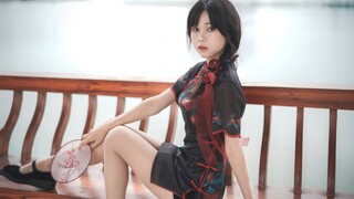 国风旗袍少女｜再回眸~