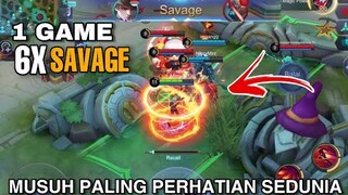 CUMAN BISA FANNY TAPI GLOBAL GUSION? 1 GAME 6X SAVAGE!