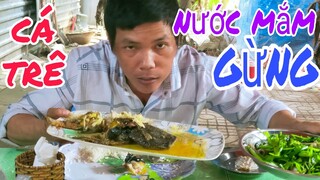 Tâm Chè bị cách li.Nhưng video cũ vẫn còn.Cá trê chiên dằm nước mắm gừng.