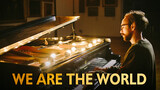 Biểu diễn piano "We Are The World" ở Đại lộ Danh vọng