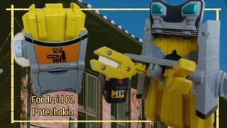 foodroid 02 potechokin โปเตโชกิน ของครบ kamen rider fourze