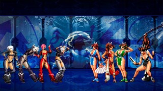 Kof Mugen Angel Team Vs Mai Shiranui Team