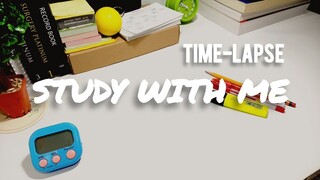 TIME-LAPSE STUDY WITH ME |  Real time study 05 | Sudy Vlog Philippines