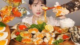매일 먹고싶은 간장게장🦀 연평도 암꽃게장 Soy Sauce Marinated Crab [eating show]mukbang korean food