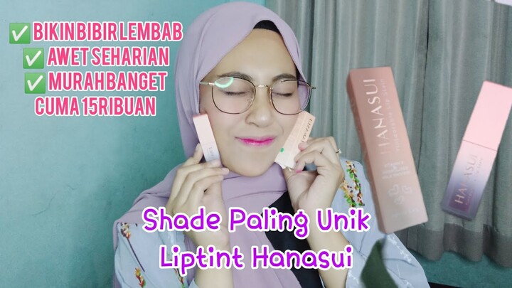 Nyobain Shade Paling Unik di Liptint Hanasui | Suciilaw
